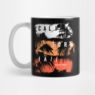 California Ocean Side MCMXCV Mug